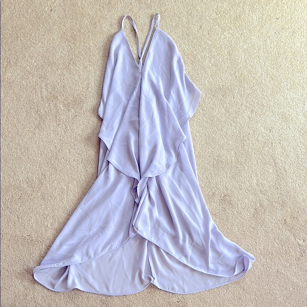 Elegant Lavender Women's Dress